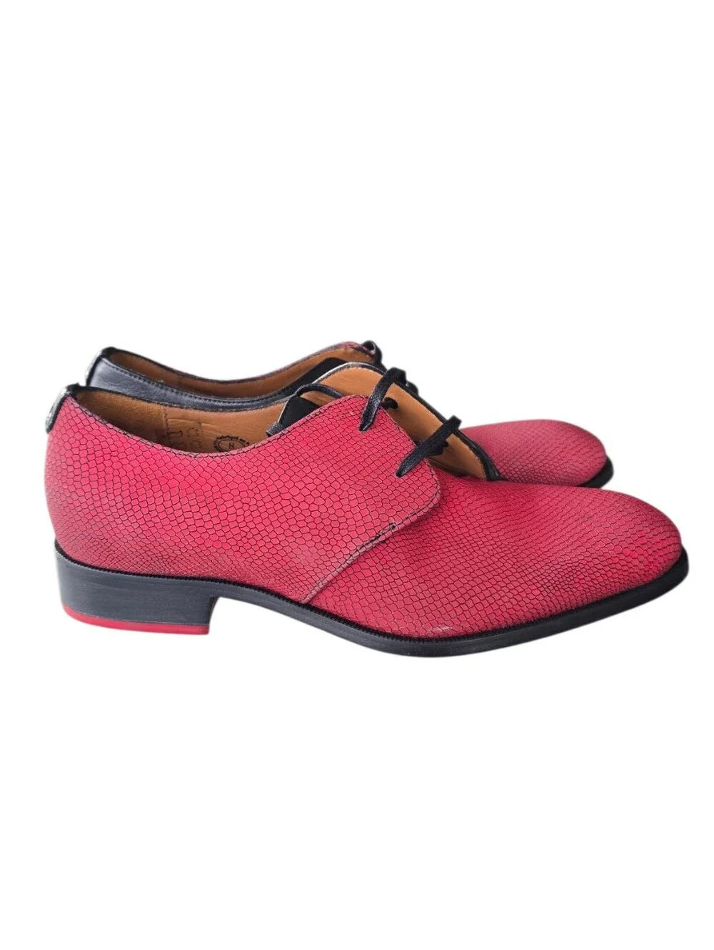 John Fluevog City Angels Manhattan Men’s Asymmetrical Derby Shoe Size 8
